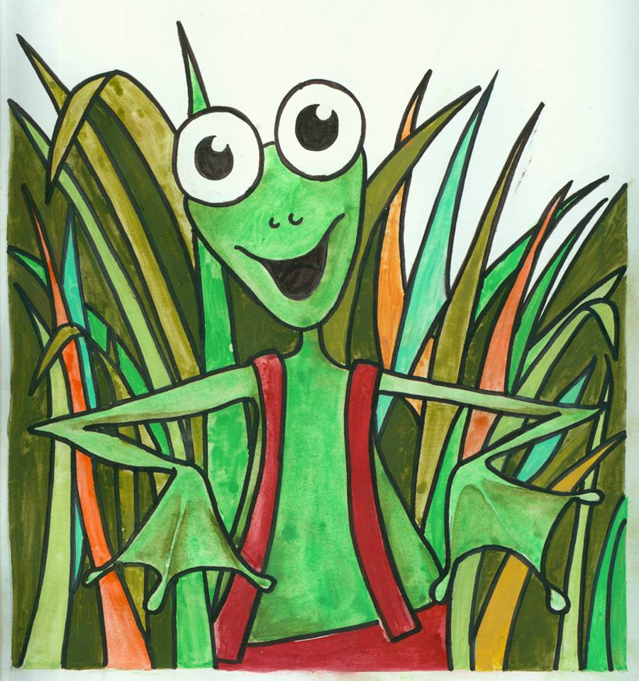 Kermit de Sticker tocht